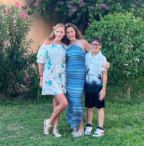 Cassidi Brooks and her family